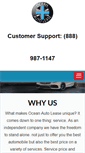 Mobile Screenshot of oceanautolease.com